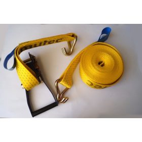   Heveder szabványfeszítővel (racsnival) és csúcsos horoggal 50 mm / 6 m / 5000 kg