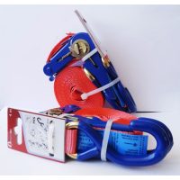 Szabványfeszítővel (racsnival) és S-kampóval 