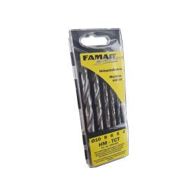 Facsavar fúró keményfém hegyű 5 db-os készlet