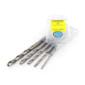 Facsavar fúró HSS-G hosszú bit 5 db-os készlet 