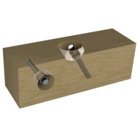 Bormax® WS prima, hosszú (süllyesztő)