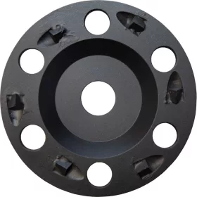   Eibenstock PCD csiszolótárcsa (fekete), beton, Ø 125 mm, 6 hegyes PCD-szegmens (EBS 1802)