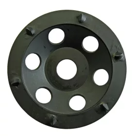   Eibenstock PCD csiszolótárcsa (fekete), beton, Ø 125 mm, 6 kerek PCD-szegmens (EBS 1802)