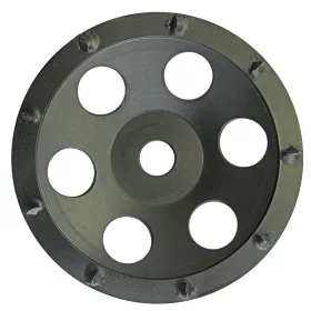   Eibenstock PCD csiszolótárcsa, beton, Ø 175 mm, 9 kerek PCD-szegmens (EBS 180 H)