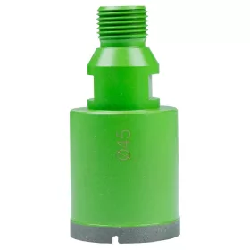   Eibenstock Gyémánt nedves fúrófej, R½“, Ø 45 mm, 40 mm használható hossz, csempe, kőagyag, természetes kő