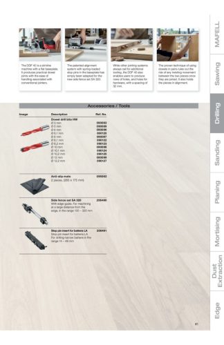 Mafell DDF 40 párostipliző MaxiMAX