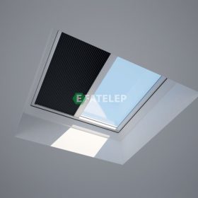  Napelemes roló lapostetős ablakokhoz FSA 60×60