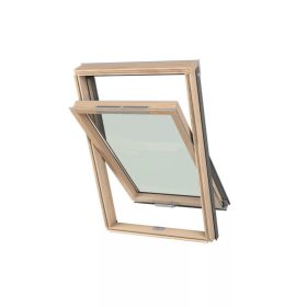   DAKEA BETTER ENERGY KAV B1500 C2A középen billenő tetőtéri ablak, 3 rétegű üvegezéssel, fából 114/118