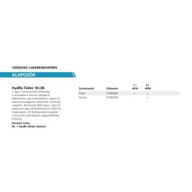 ROSNER HYDRO FÜLLER WEISS / FEHÉR  5L Alapozó